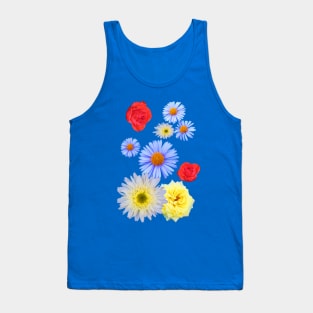 Colorful flowers like living Tank Top